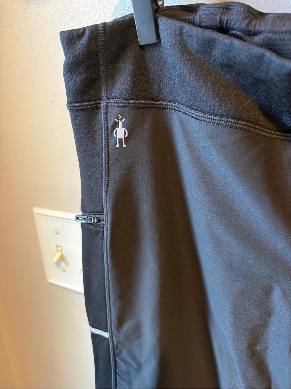 Smartwool Women's Active Fleece Wind Tights Leggings with Side Pockets - Picture 2 of 9
